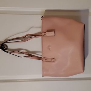 Pink city tote